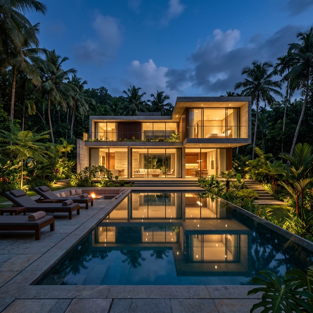 A premium Kerala villa managed by BritsMaid